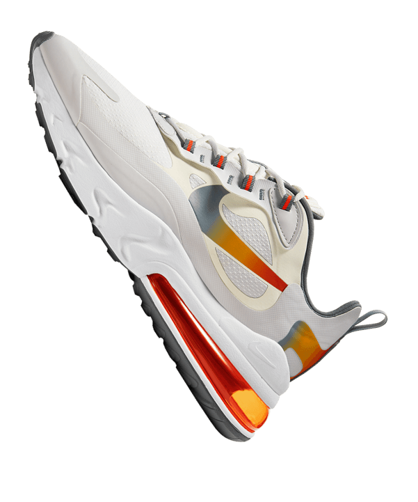 Nike Air Max 270 React Sneaker Weiss F100 - weiss