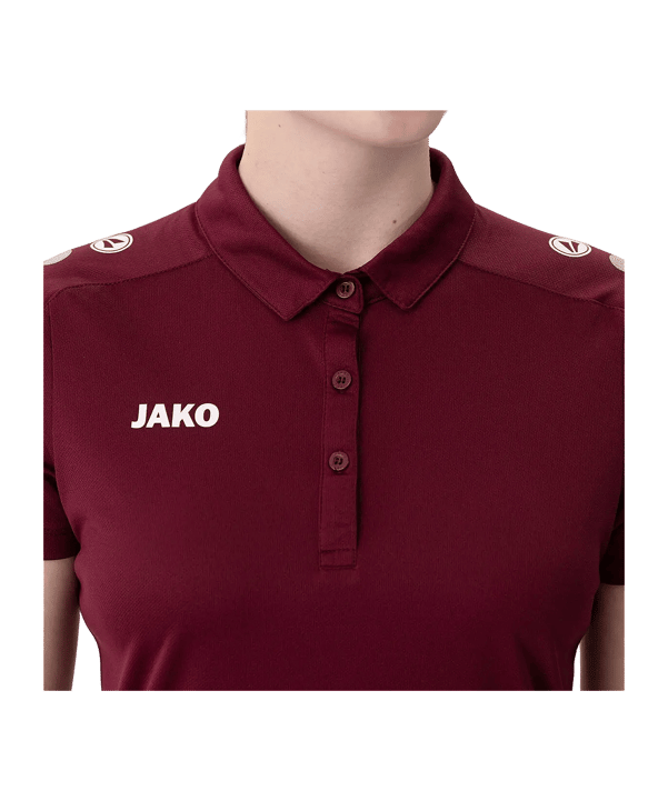 JAKO Classico Polo Donna Rosso C14 - rosso