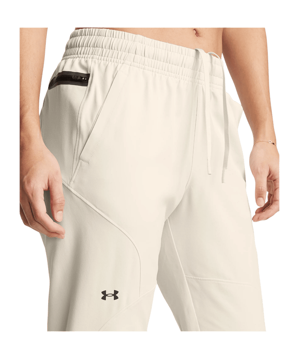Under Armour Unstoppable Jogginghose Damen Weiß F110 - weiss