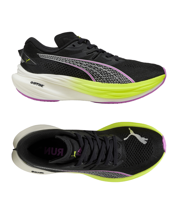 PUMA Deviate NITRO 3 Laufschuh Damen Schwarz F13 - schwarz