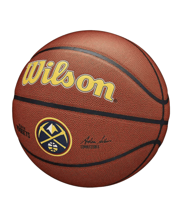 Wilson NBA Denver Nuggets Team Alliance Ball Braun - braun