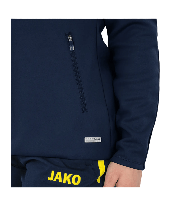 JAKO Champ 2.0 Giacca con cappuccio Donna Blu C093 - blu