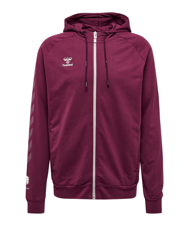 Hummel hmlMOVE Grid Trainingsjacke Rot F3506 - rot