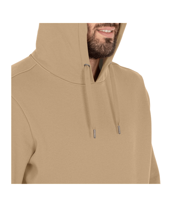 JAKO Organic Kapuzensweat Beige F380 - beige