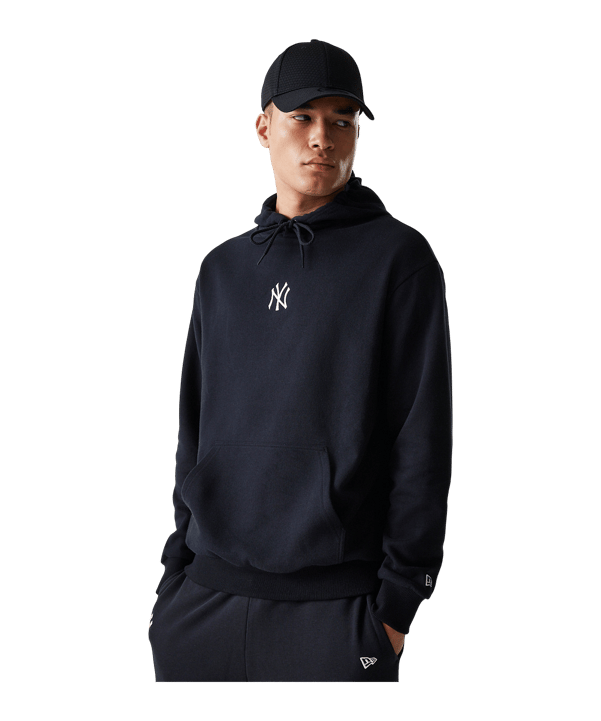 New Era MLB New York Yankees Midi League Essential Sweatshirt à capuche Noir - noir