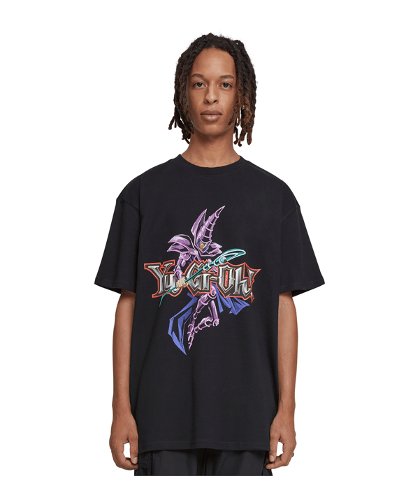 Mister Tee YU-GI-OH Dark Magician T-Shirt Schwarz - schwarz