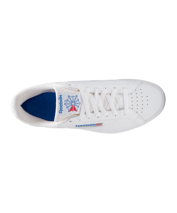 Reebok Club C Grounds Weiss Blau - weiss