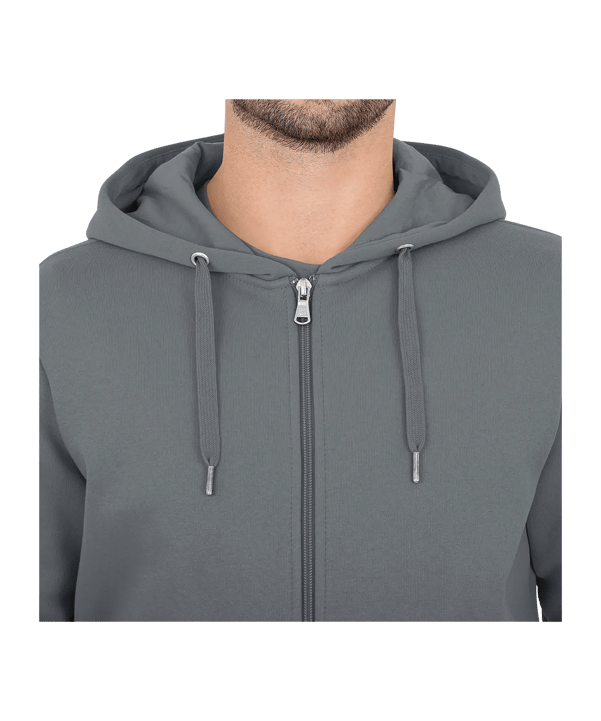 JAKO Veste à capuche Gris C840 - gris