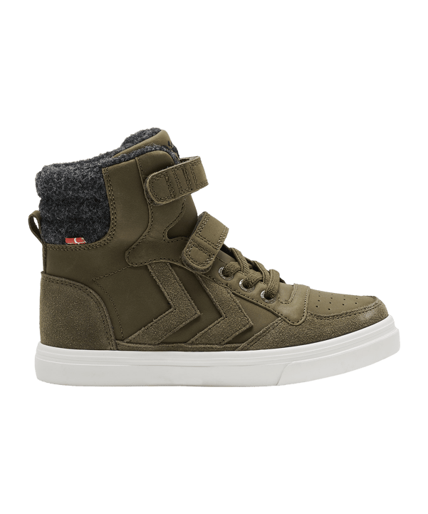 Hummel Stadil Winter High Boots Kids Grün F6086 - gruen