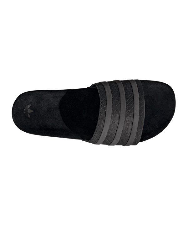 adidas Originals adilette Schwarz Weiss - schwarz