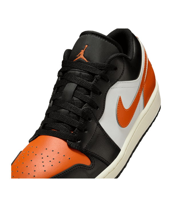 Nike Air Jordan 1 Low Schwarz F081 - schwarz