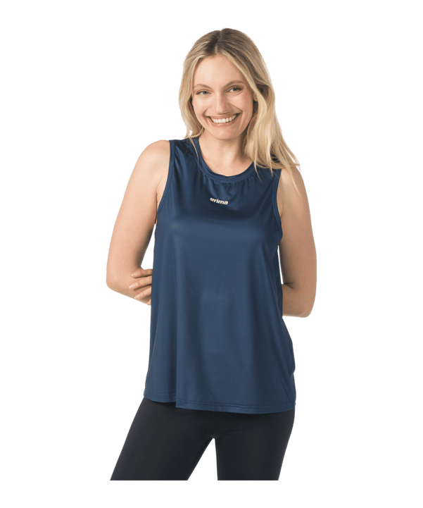 Erima TS Function Tanktop Damen Blau - blau
