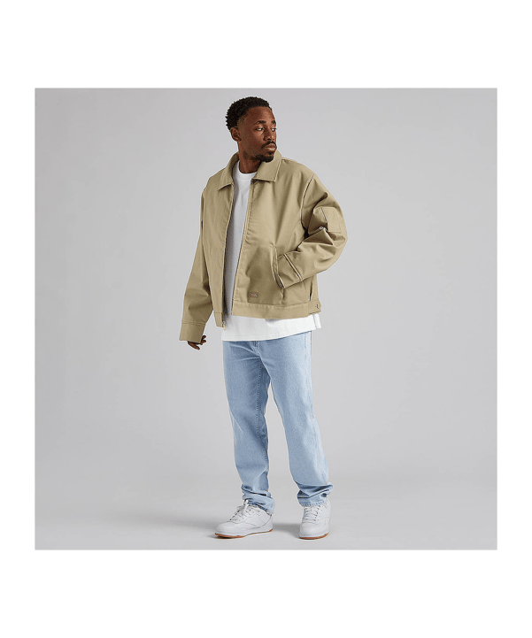 Dickie Lined Eisenhower Jacke Grün - gruen