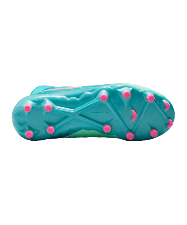 Nike Jr Phantom Luna II Academy FG/MG Phantom Vortex Kids Grün Schwarz F300 - gruen
