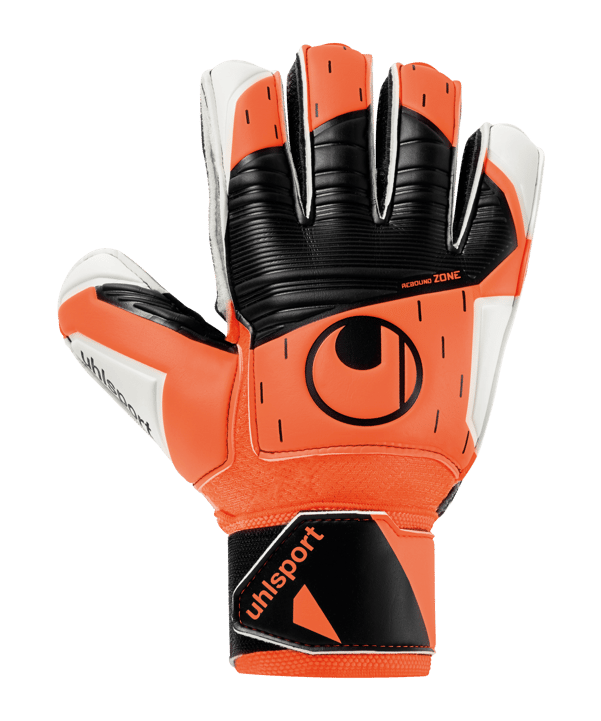 uhlsport Soft Resist+ HN Flex Frame TW-Handschuhe Kids Orange Weiss Schwarz F01 - orange