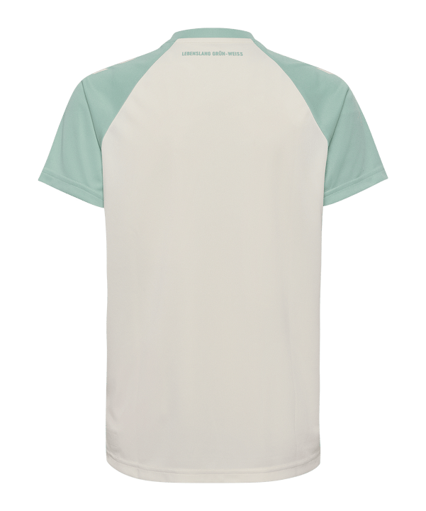 Hummel SV Werder Bremen Trikot Away 2024/2025 Kids Weiss Grün F9335 - weiss