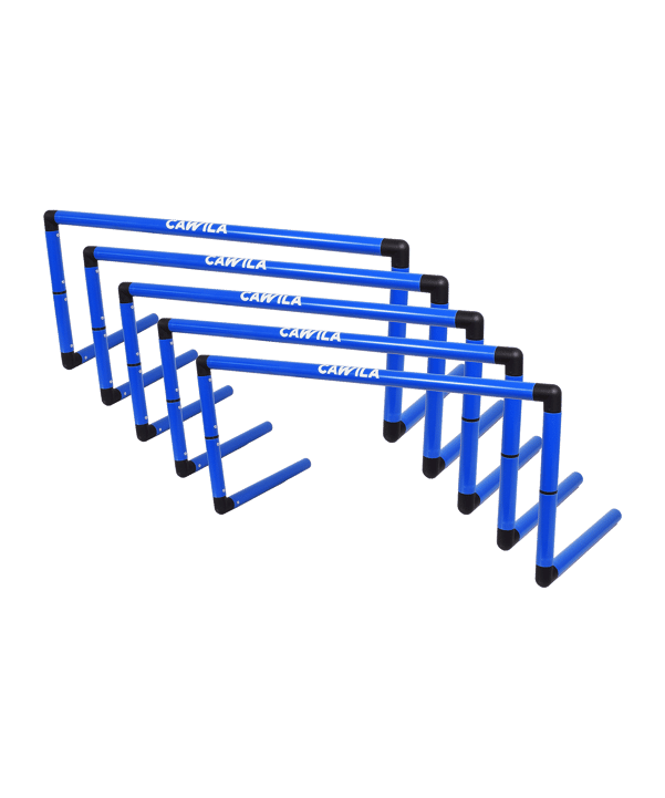 Cawila Trainingshürden Stand-Up 5er | 40cm Blau - blau