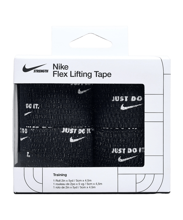 Nike Flex Lifting 4er Pack Tape Schwarz Fjs10 - schwarz