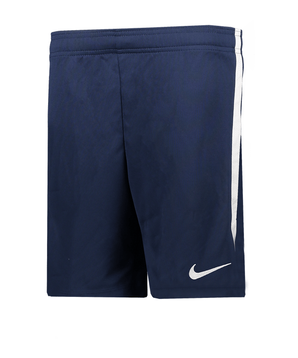 Nike Dri-FIT Knit Short Kids Blau Weiss F410 - blau