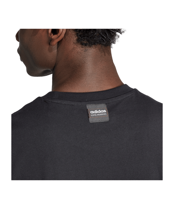 adidas Copa Graphic T-Shirt Schwarz - schwarz