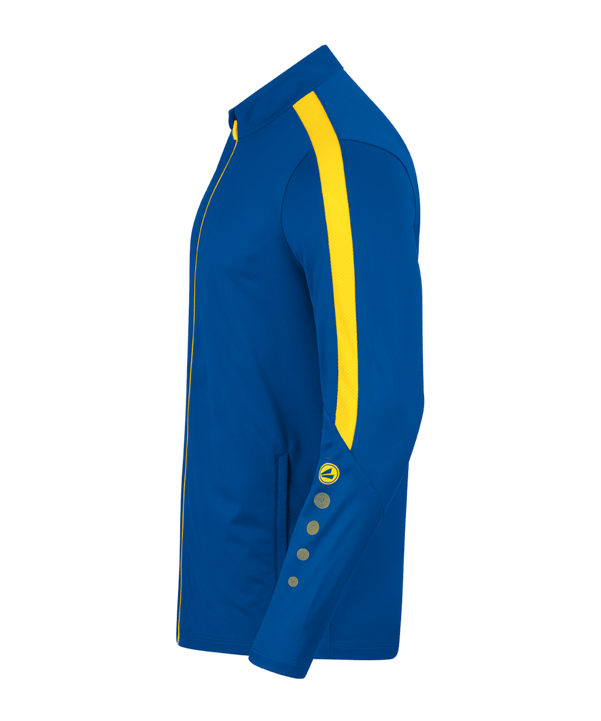 JAKO Power Polyesterjacke Blau Gelb F404 - blau
