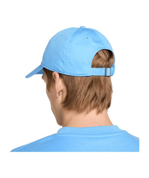Nike Club Unstructured Futura Wash Cap Blau F412 - blau