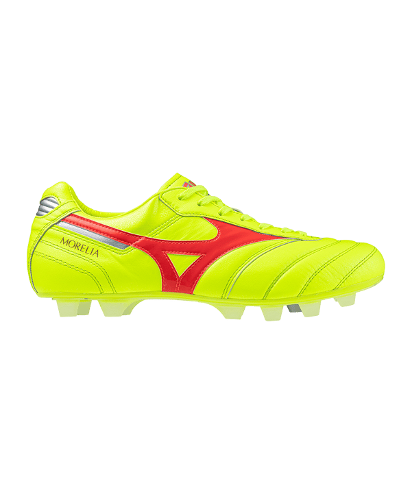 Mizuno Morelia II Made in Japan FG Dyna Gelb Rot Silber F45 - gelb