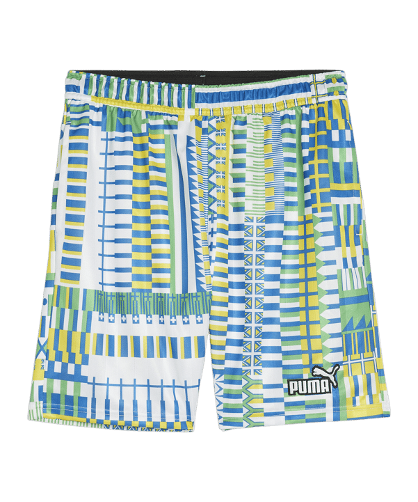 PUMA FanwearCapsule Short Grün Gelb F15 - gruen