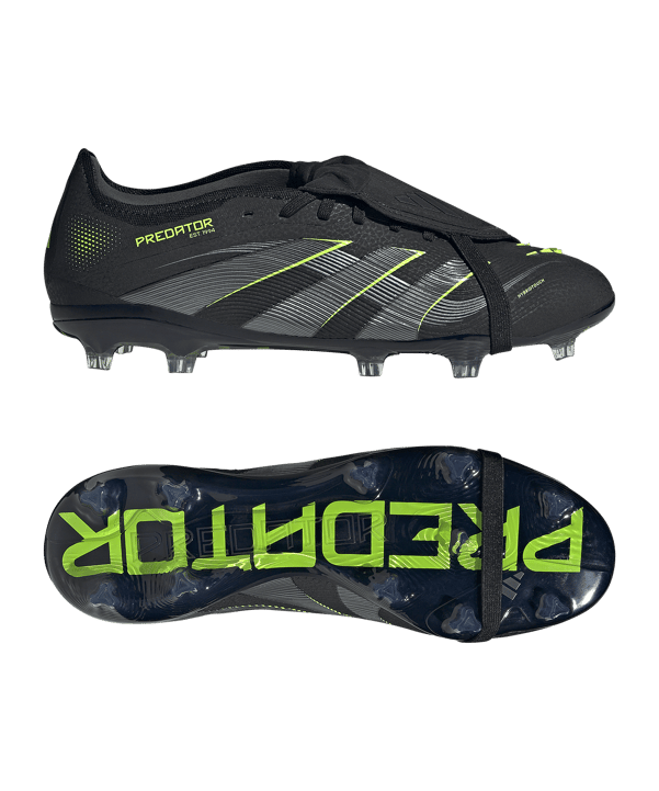 adidas Predator Pro FG Electric Stealth Schwarz - schwarz