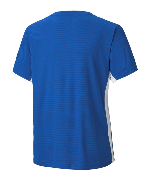 PUMA Cross the Line Tee 2.0 Kids Blau Weiss F04 - blau