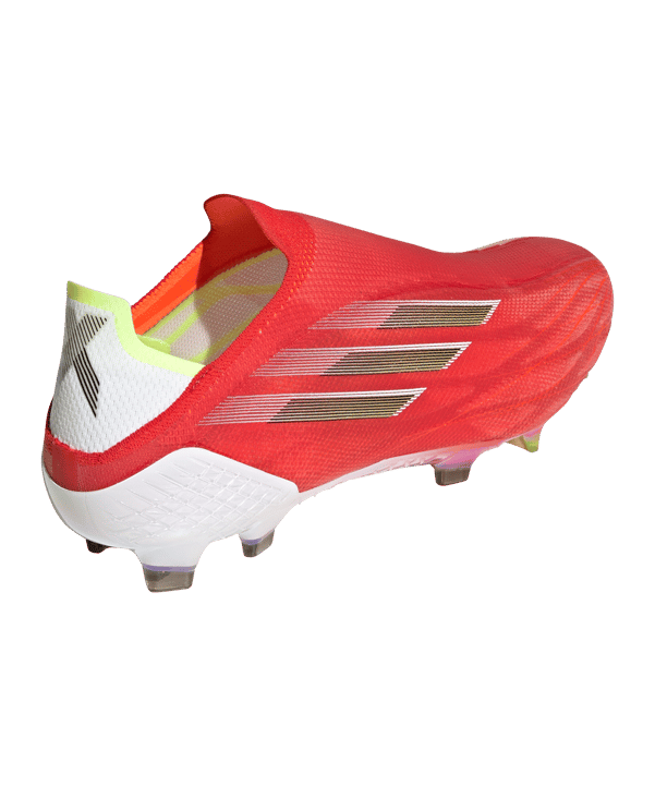 adidas X SPEEDFLOW+ FG Meteorite Rot Schwarz - rot