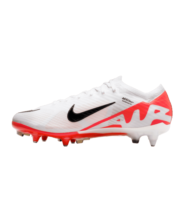 Nike Air Zoom Mercurial Vapor XV Elite SG-Pro AC Ready Rot Weiss Schwarz F600 - rot