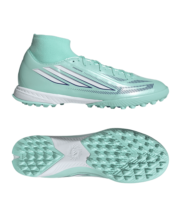 adidas F50 Sparkfusion League Mid Cut TF Final Rush Dames Groen - groen