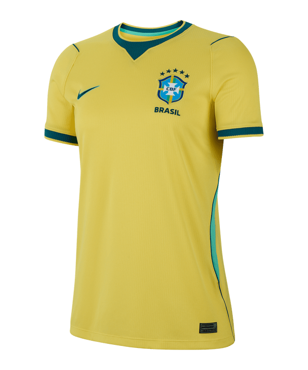 Nike CBF Brasilien Trikot Home WM 2026 Damen Gelb F724 - gelb