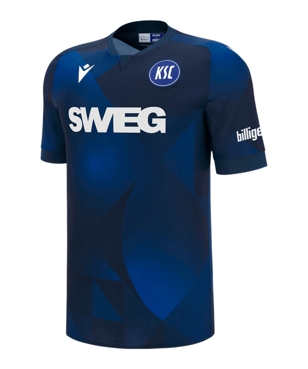 Macron Karlsruher SC Trikot 3rd 2025/2026 Blau - blau