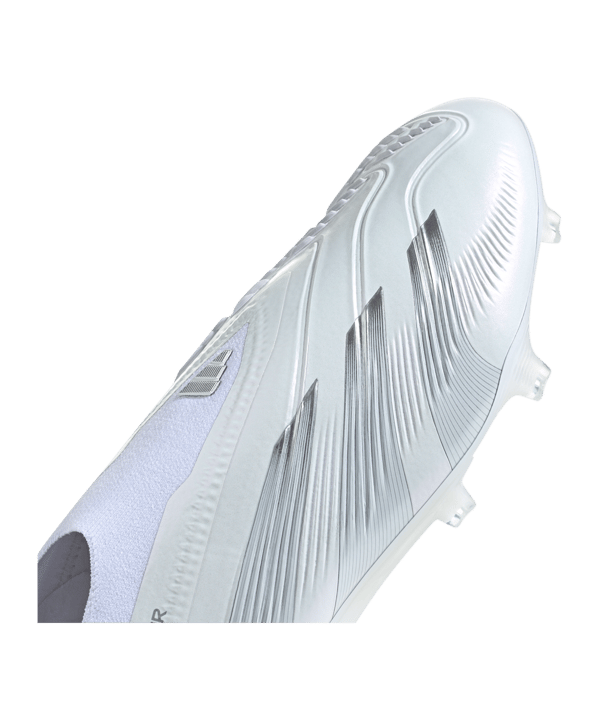 adidas Predator Elite LL FG Pearlized Weiss Silber Weiss - weiss
