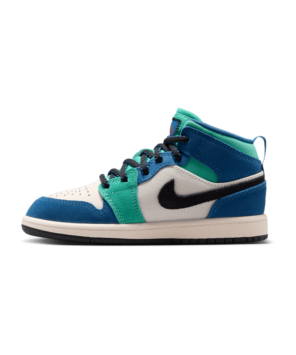 Jordan Air Jordan 1 Mid SE PS Enfants Blanc C100 - blanc