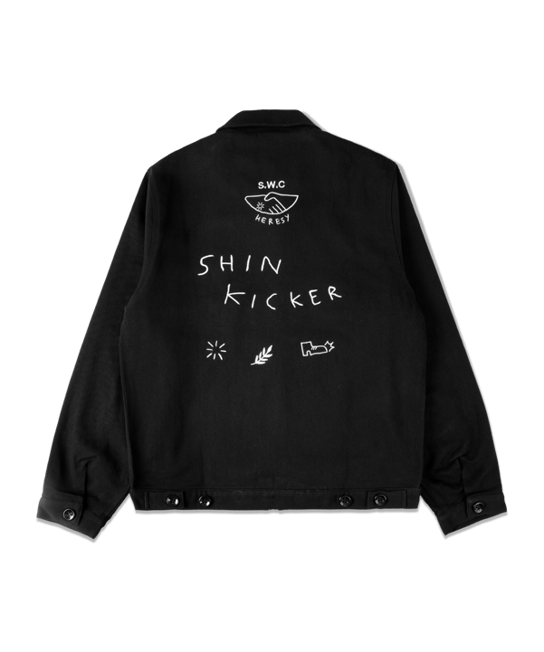 Stepney S.W.C & Heresy Jacket Schwarz - schwarz
