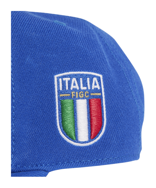 adidas Italien Snapback Cap Blau Weiss - blau