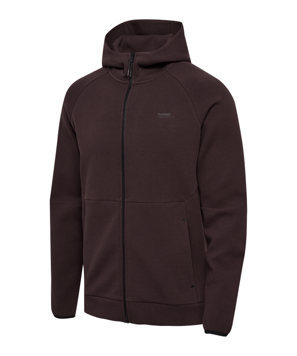 Hummel Tech Fleece Zip Hoody Braun F8051 - braun