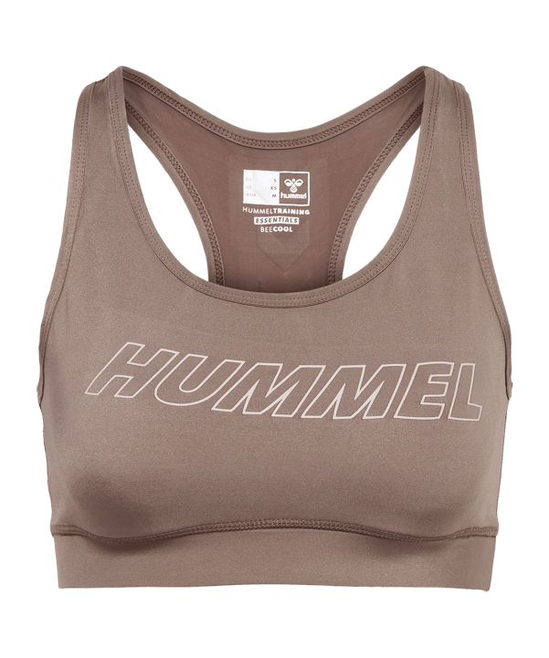 Hummel hmlTE TOLA Sport-BH Damen Braun F1452 - braun