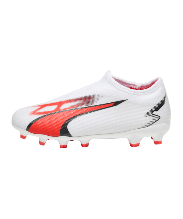 PUMA ULTRA Match LL FG/AG Breakthrough Jr Kids Weiss Rot F01 - weiss