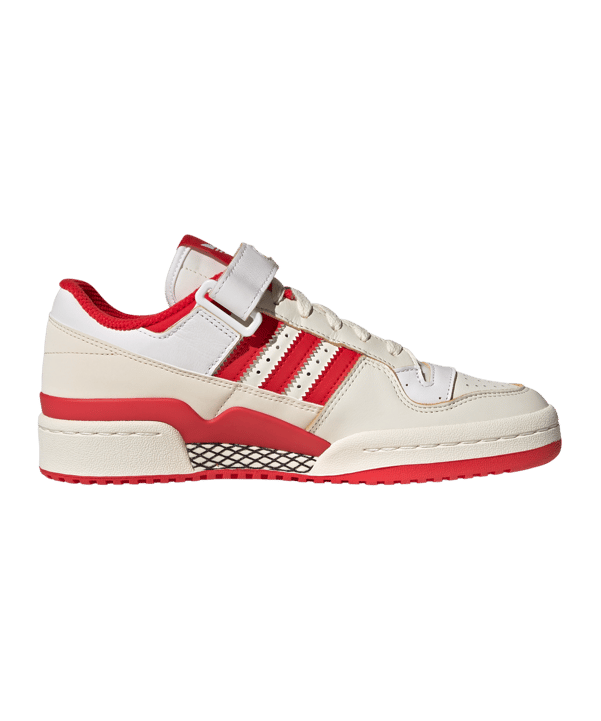adidas Originals Forum 84 Low Damen Weiss Rot - weiss