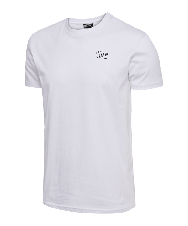 Hummel Court Cotton T-Shirt Weiss F9001 - weiss