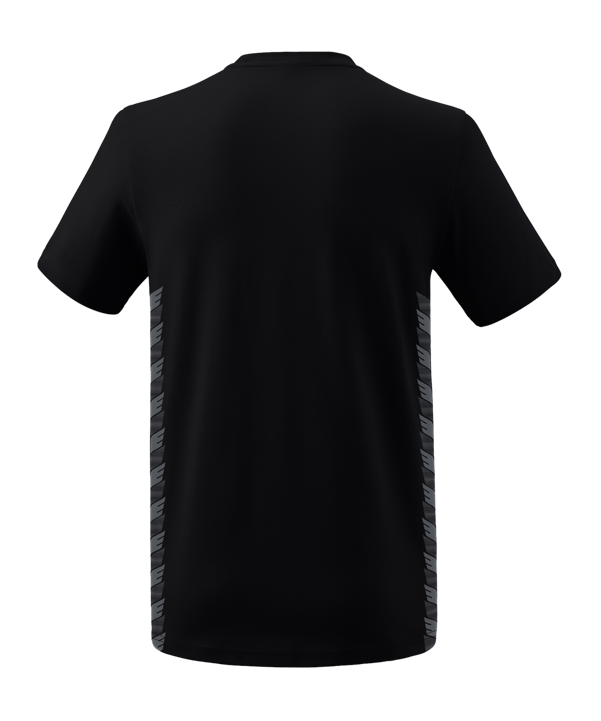 Erima Team Essential T-Shirt Kids Schwarz Grau - schwarz