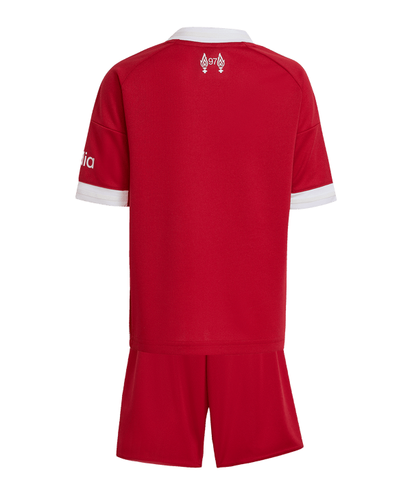 adidas FC Liverpool Trikot Set Home 2025/2026 Kids Rot - rot
