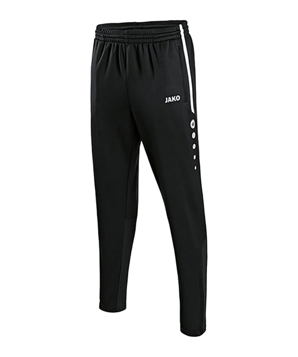 JAKO Active Trainingshose Schwarz Weiss F08