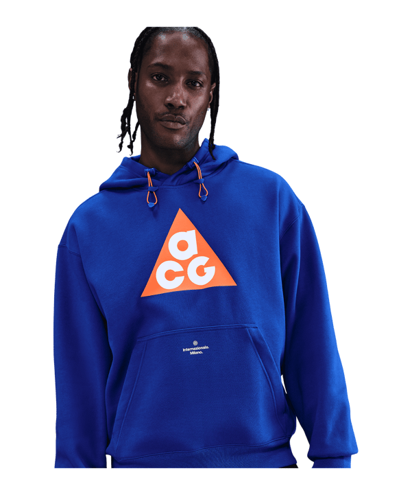 Nike ACG X Inter Mailand U Hoody Blau F413 - blau