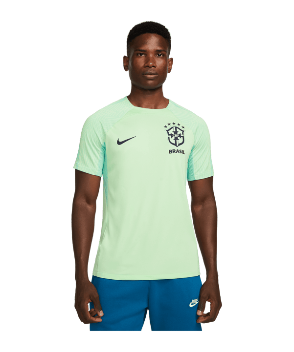 Nike Brasilien Trainingsshirt Grün F390 - gruen