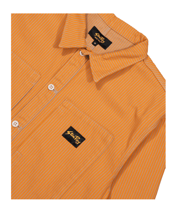 Stan Ray Prison Hemd Orange Khaki - orange